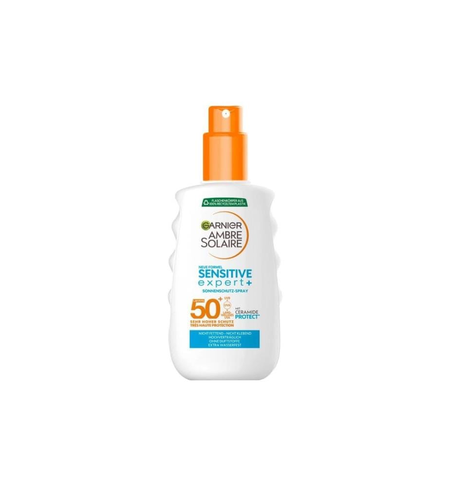 Garnier Ambre Solaire - Spray de protection solaire Sensitive expert LSF 50+ 150 ml