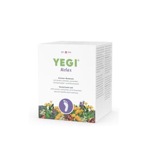 Yegi - Fussbad Relax Kräuter Salz 8 x 50 g