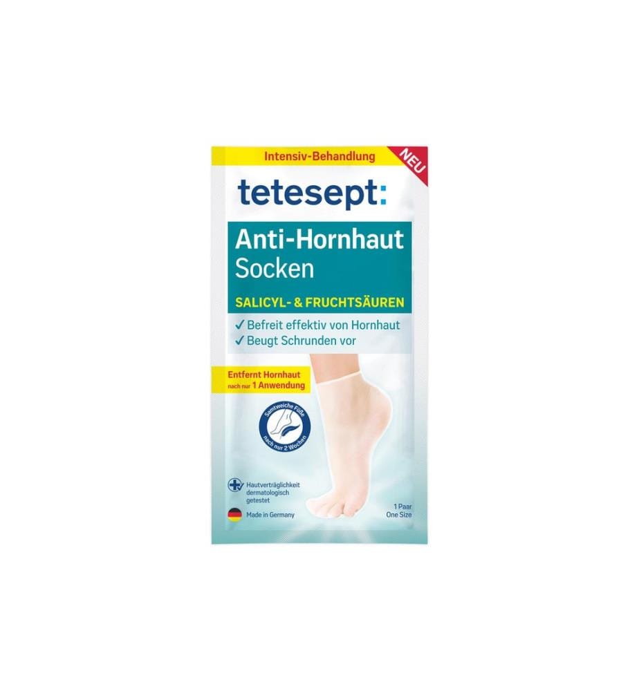 tetesept foot care - Chaussettes de pied anti-callosités 1 Pièce/s