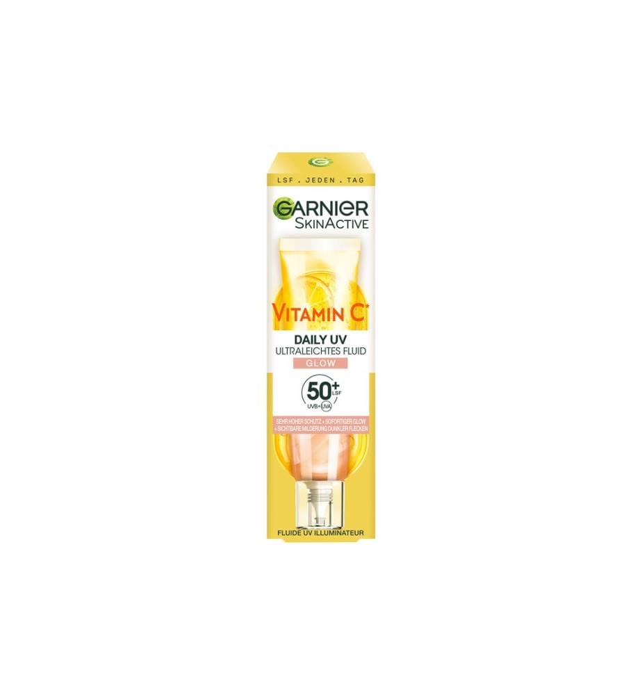 Garnier - Crème solaire Vitamin C Fluide Tinted SPF50 30 ml