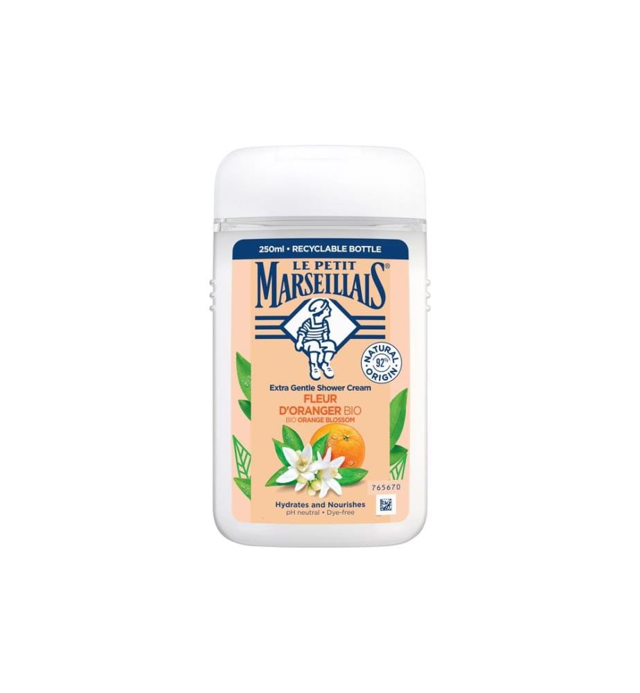 Le petit Marseillais - Gel douche Fleur d'oranger BIO 3 x 250 ml