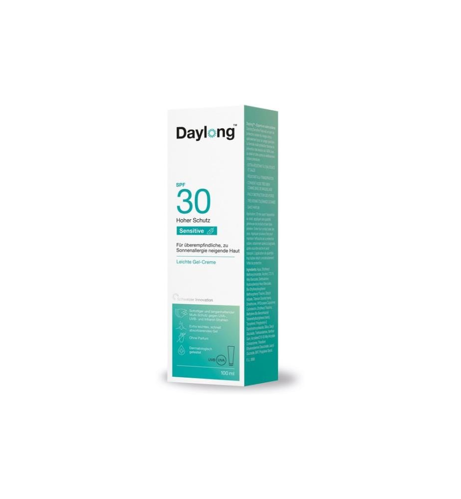 DAYLONG - Sensitive Sonnenschutz Gel Creme SPF 30 100 ml