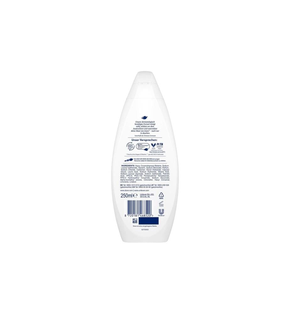 Dove - Pflegedusche Samt-Weich 250 ml