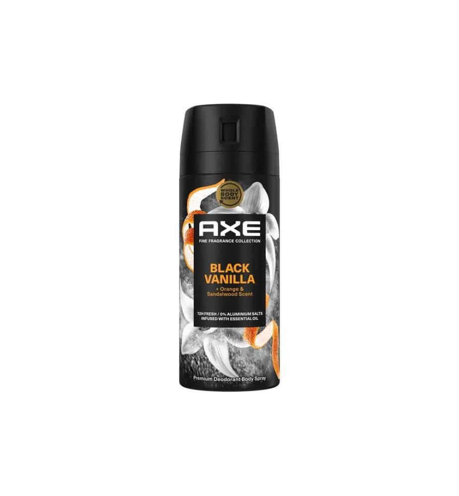 Axe - Deo Black Vanilla 150 ml
