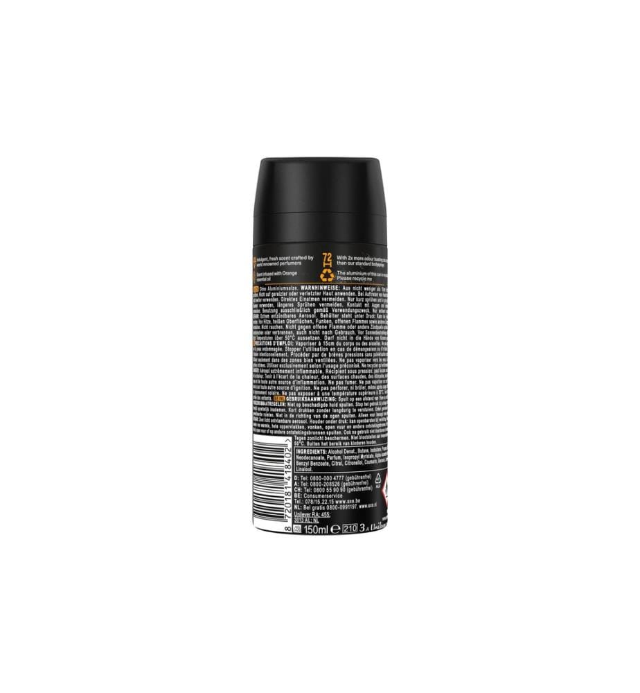 Axe - Deo Black Vanilla 150 ml