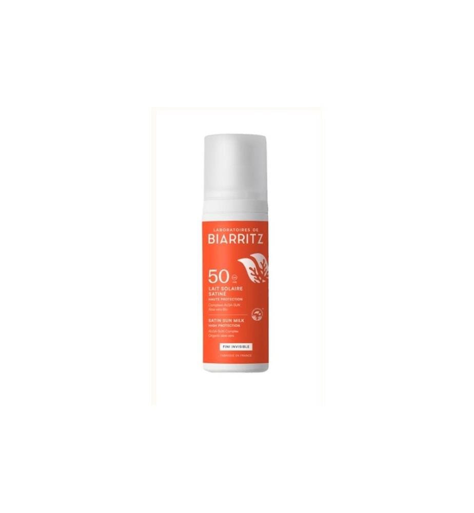Laboratoires de Biarritz - Lait solaire Satin SPF50 100 ml