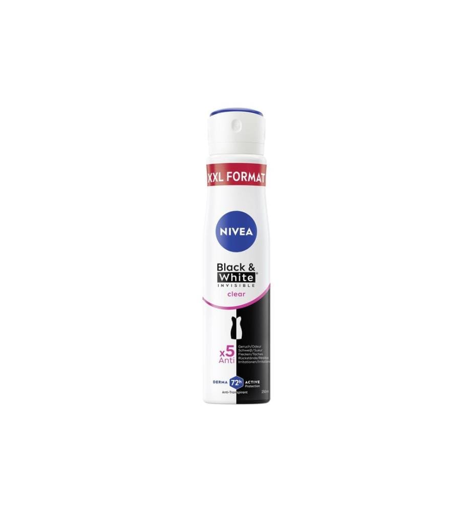 NIVEA - Deo Spray Black and White XXL 250 ml