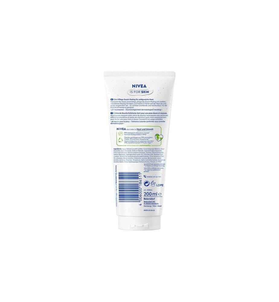 NIVEA - Pflege-Dusch-Creme Peeling 200 ml