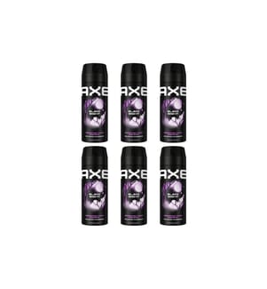 Axe - Deo Spray Black Night 6 Stück, 900 ml