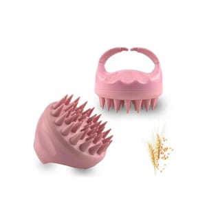 QUICK AID - Brosse de massage et de soin à la paille de blé Rose