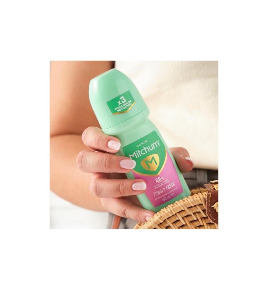 Mitchum - Déodorant en rouleau Powder Fresh Female 100 ml