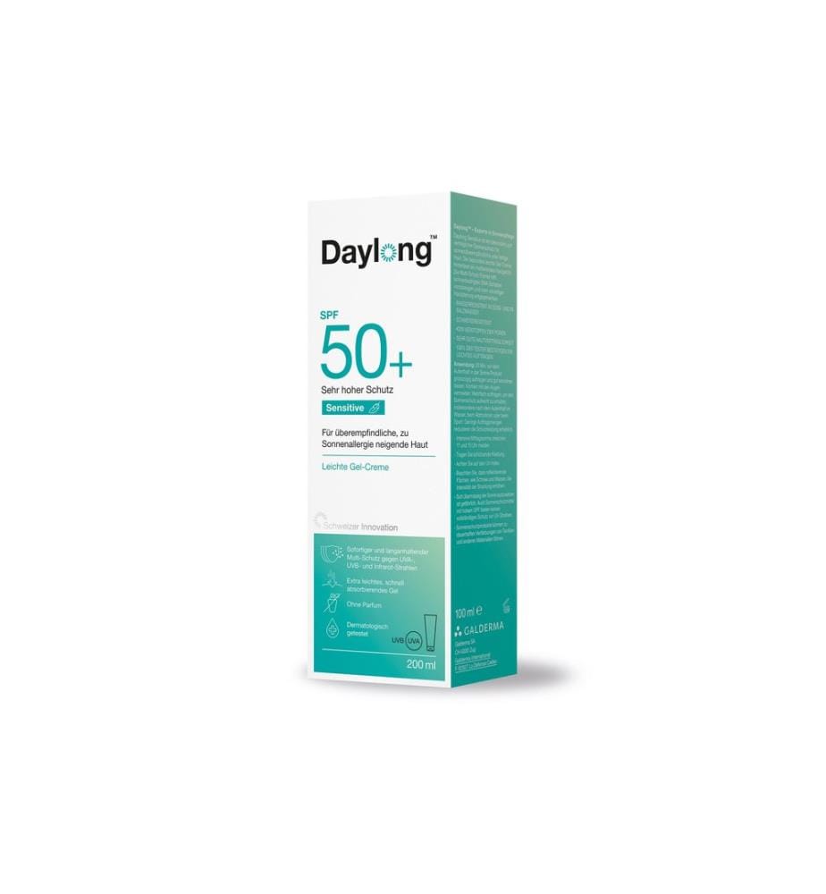 DAYLONG - Sonnengel Sensitive Gel-Creme SPF 50+ 200 ml
