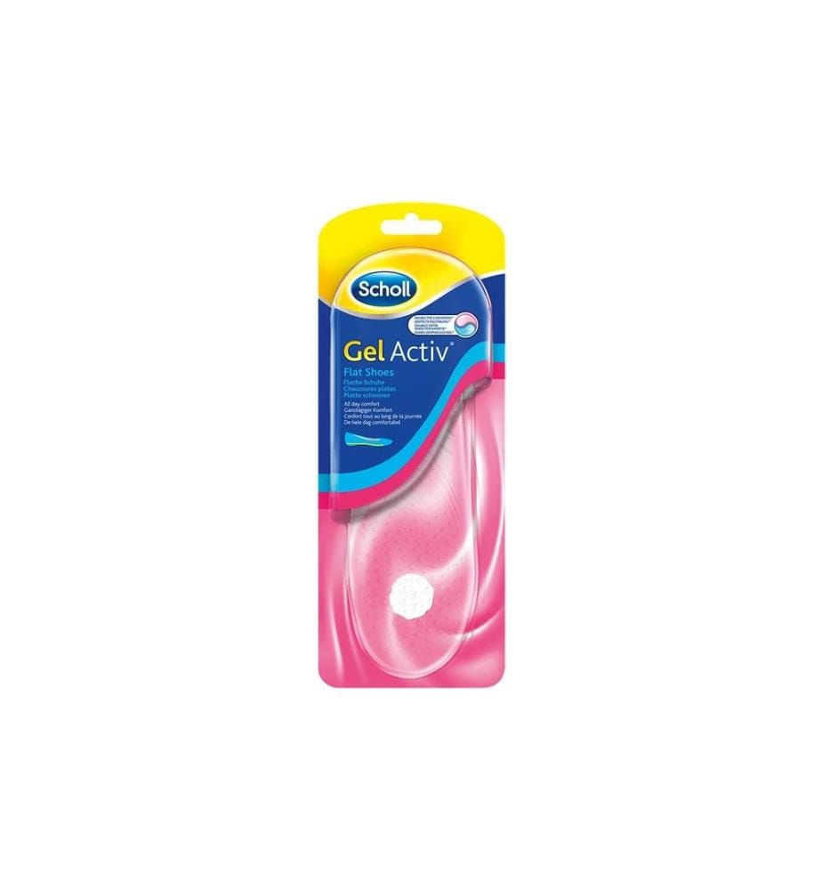 Scholl - Semelles intérieure GelActiv Flat Shoes 2 Pièce/s