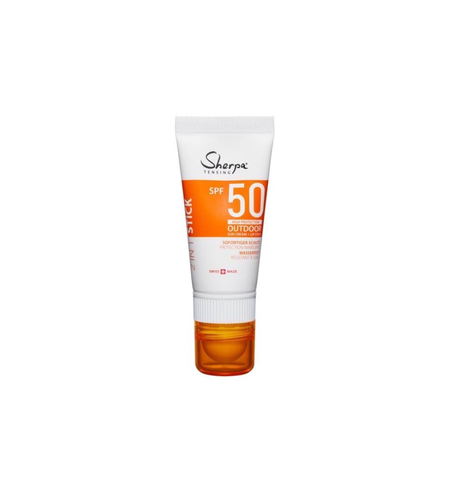 Sherpa Tensing - Crème solaire Visage et rouge à lèvres SPF 50 23.2 g