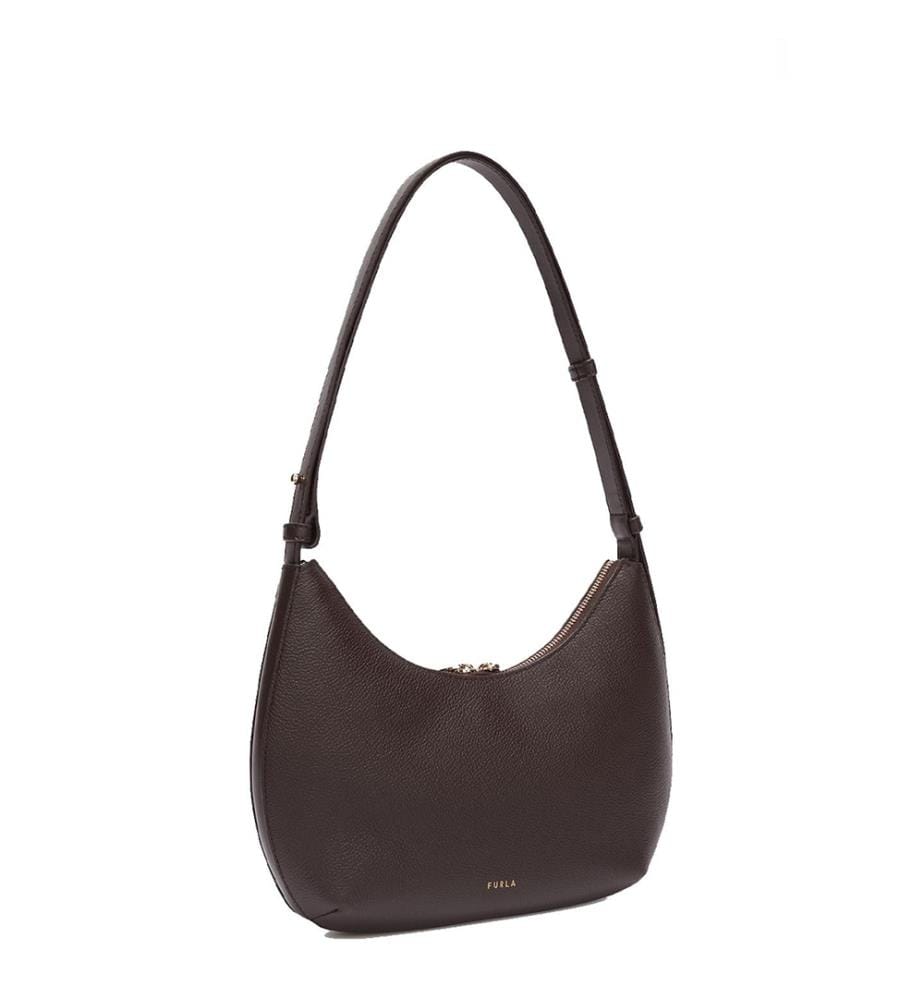 Sac bandoulière Goccia S - Marron