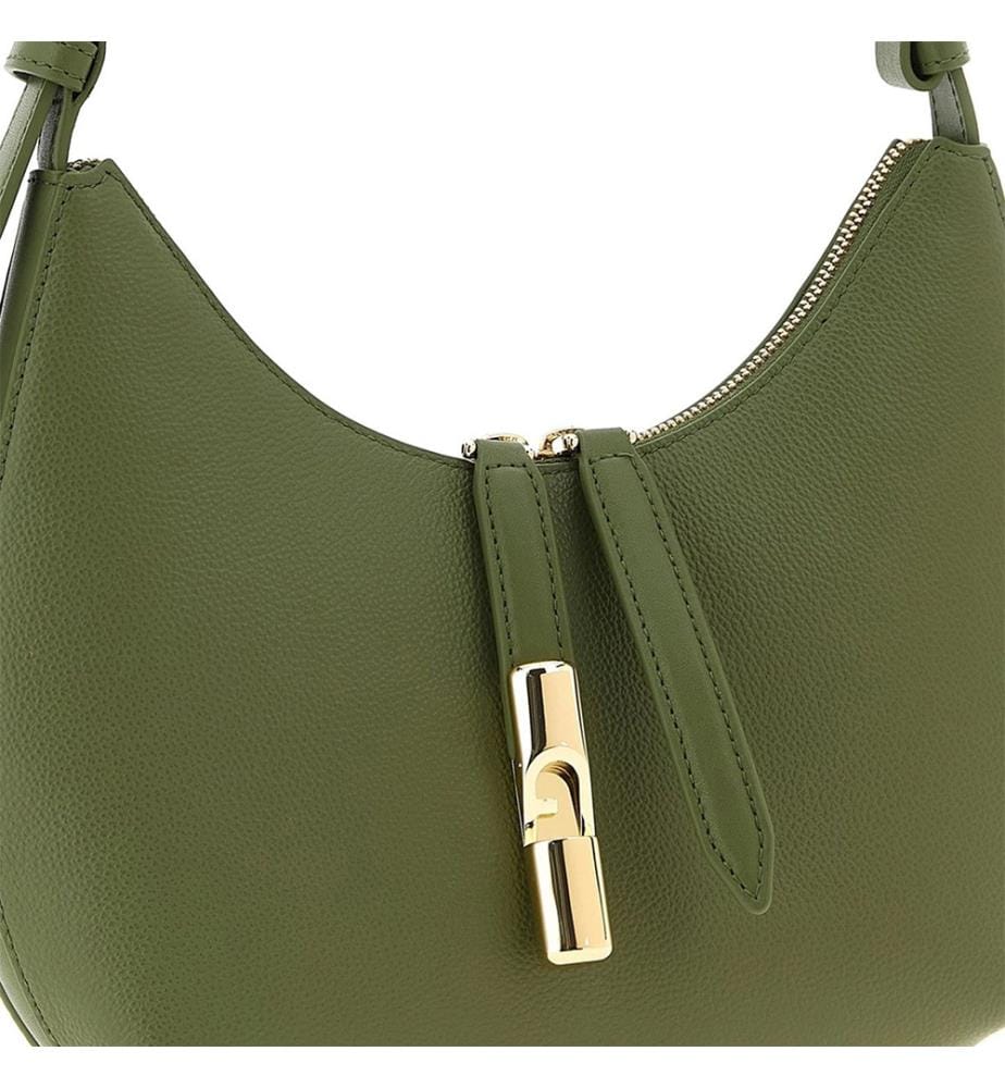 Sac bandoulière Goccia S - Vert Avocat