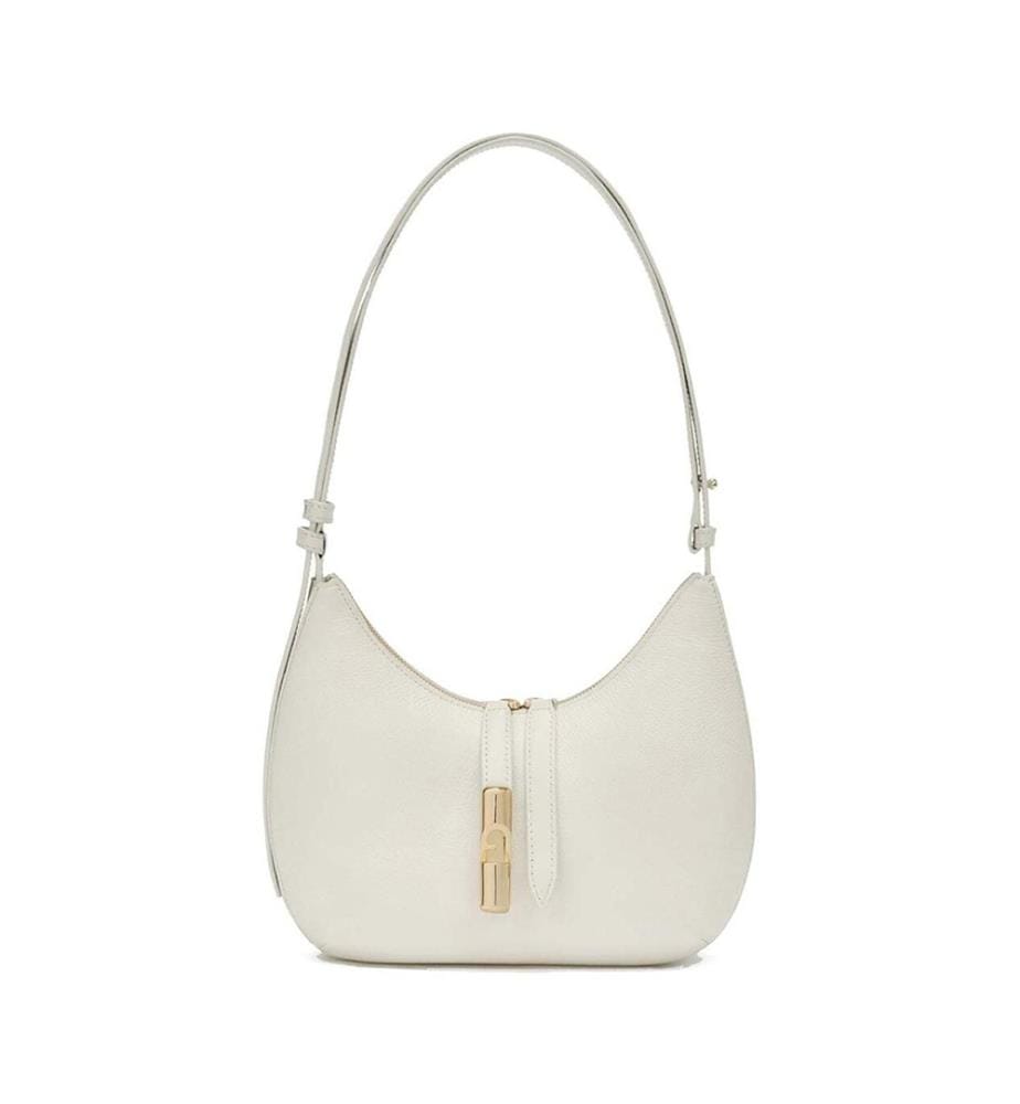 Sac bandoulière Goccia S - Crème