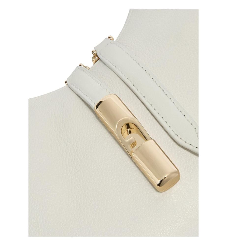 Sac bandoulière Goccia S - Crème