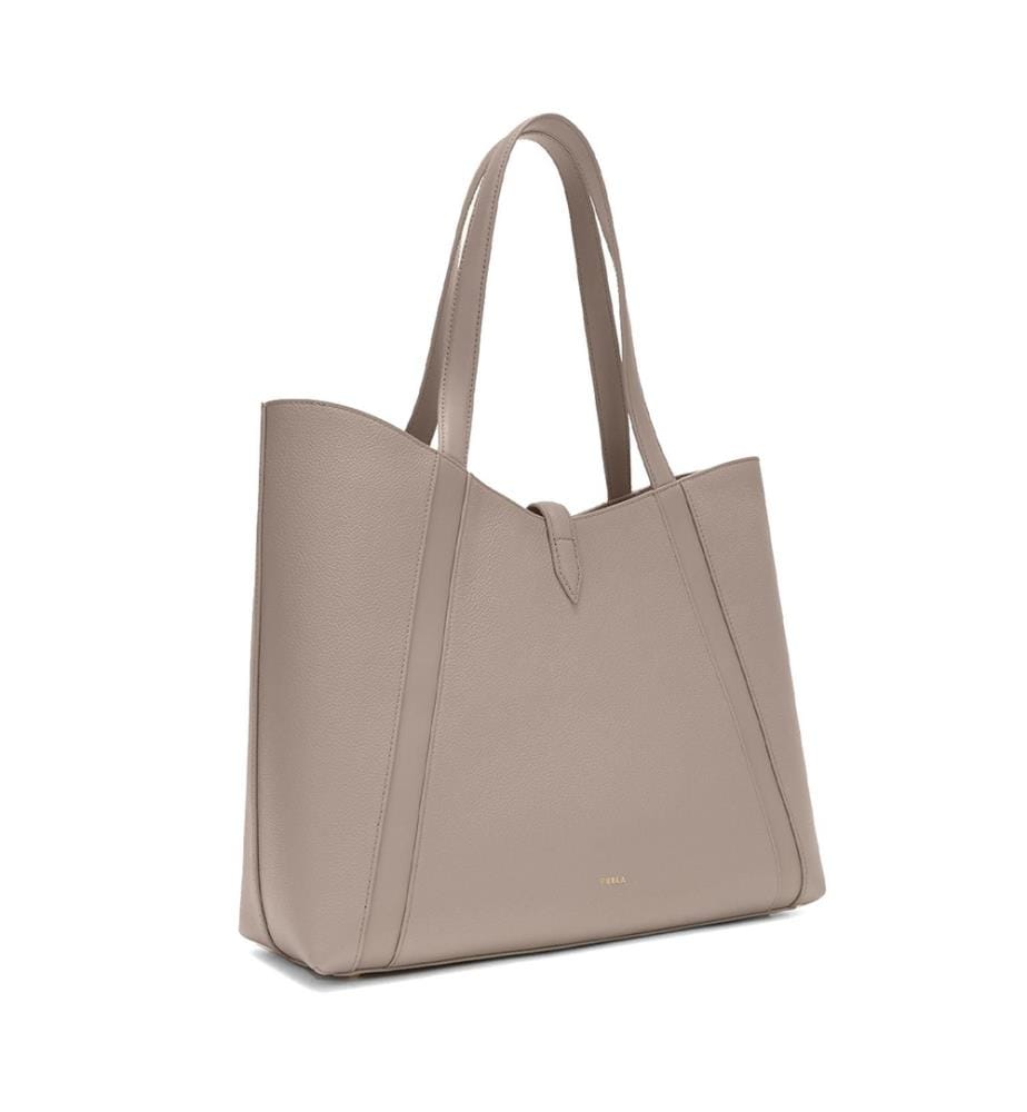 Goccia L Tote Bag - Beige