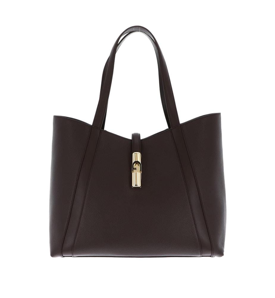 Sac bandoulière Goccia S - Brun Foncé