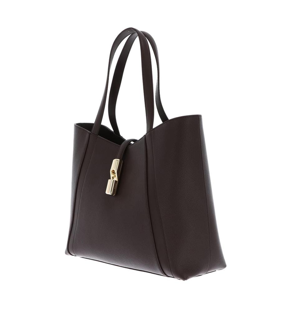 Sac bandoulière Goccia S - Brun Foncé