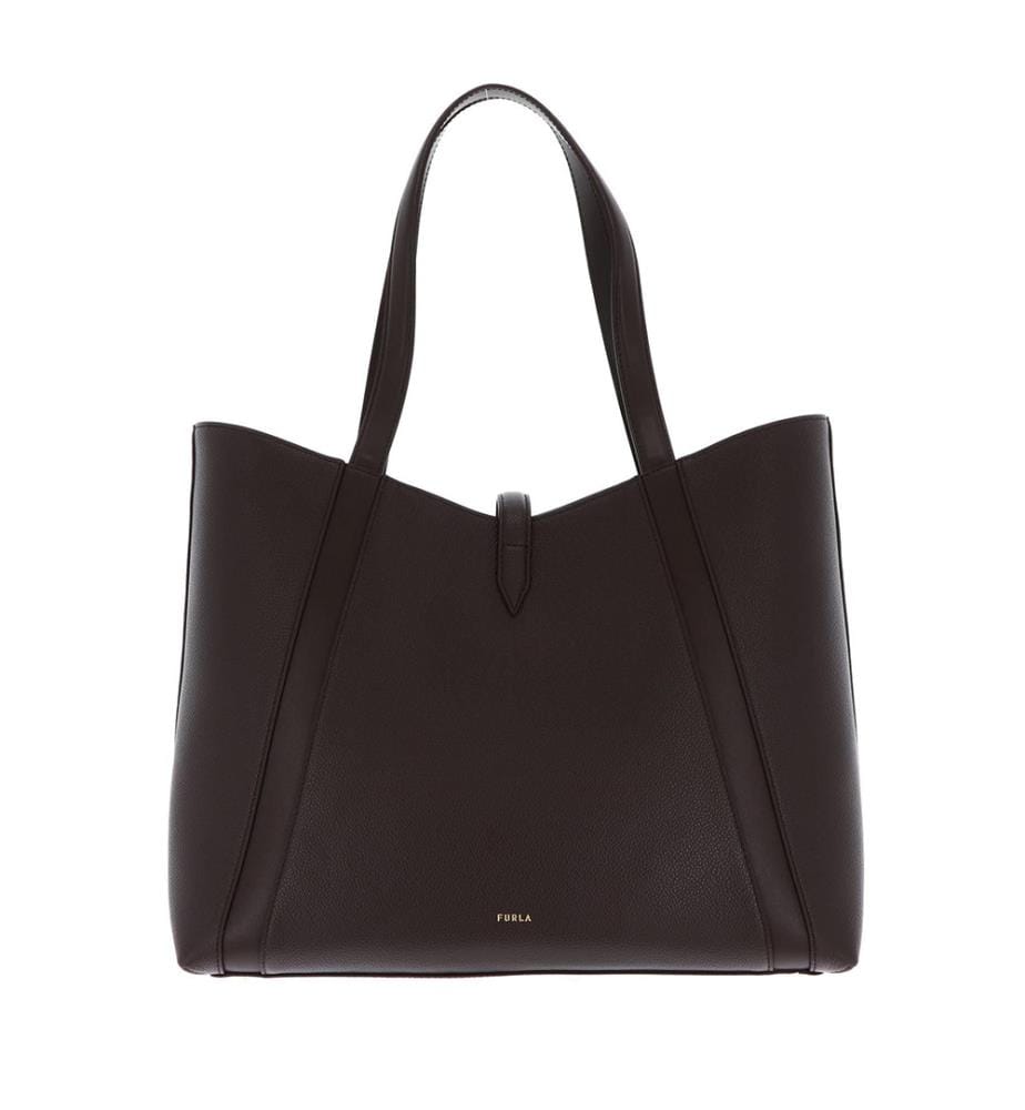 Sac bandoulière Goccia S - Brun Foncé