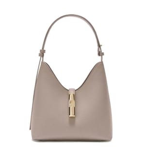 Sac hobo Goccia S - Beige Clair