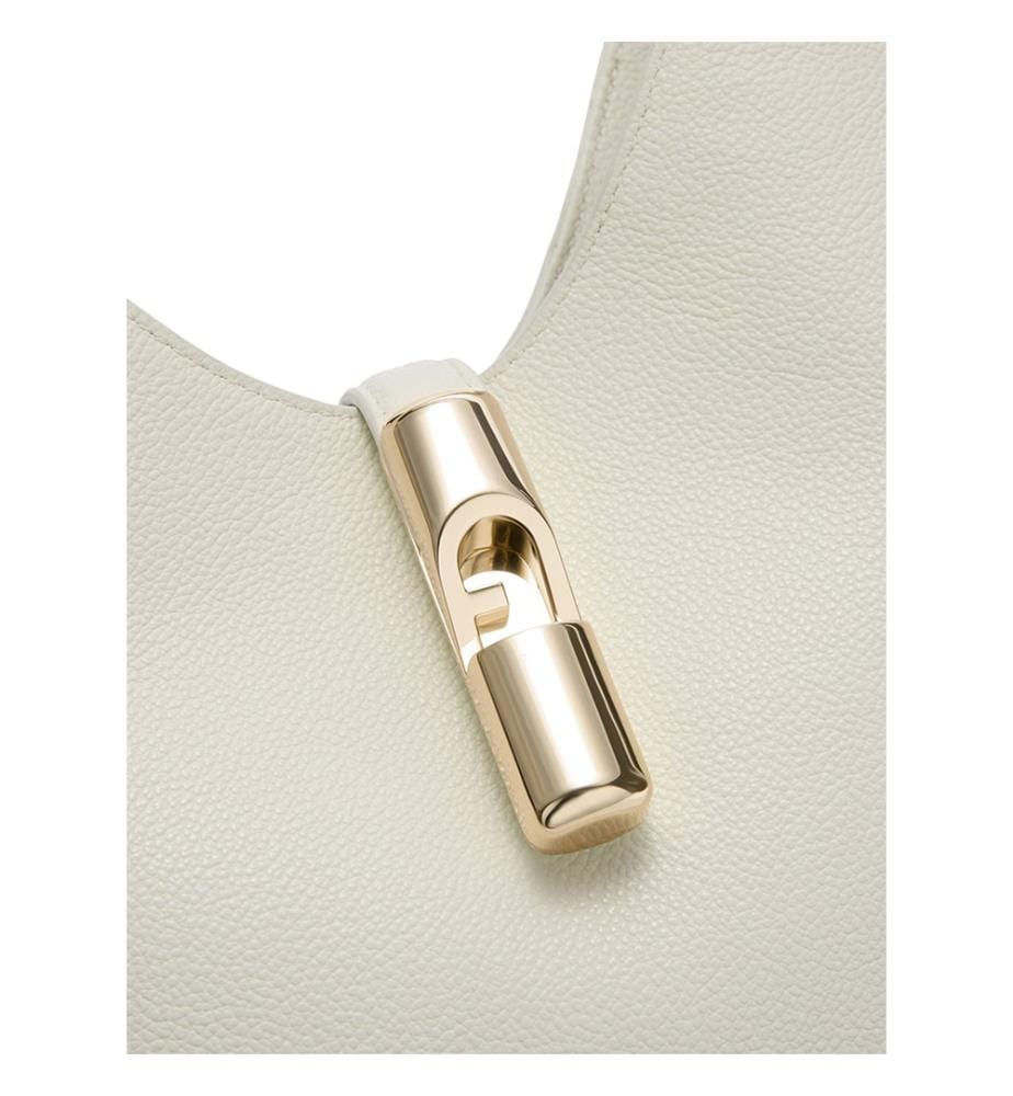 Sac bandoulière Goccia S - Crème