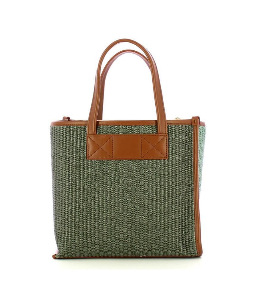 Divide It Tote Bag - Freesia and Espresso