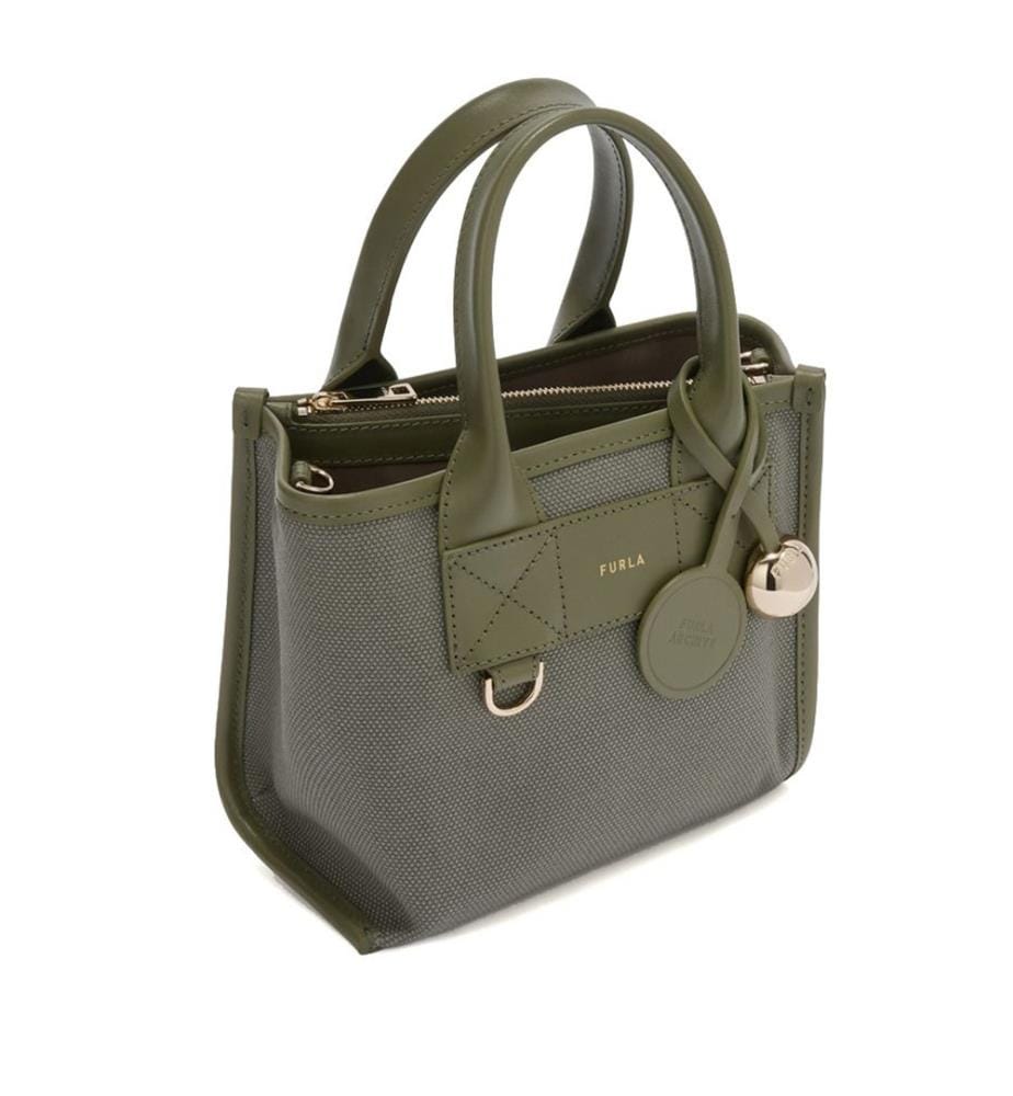 Divide It Mini Tote - Avocado Green