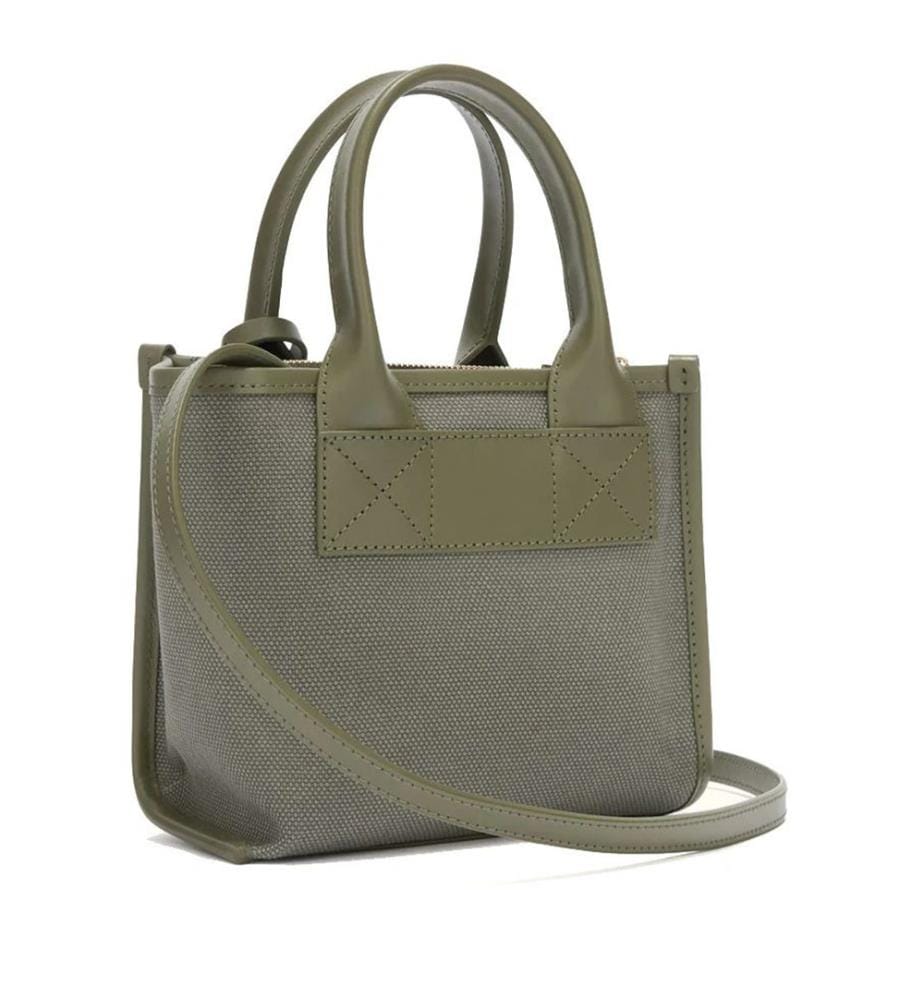 Divide It Mini Tote - Avocado Green
