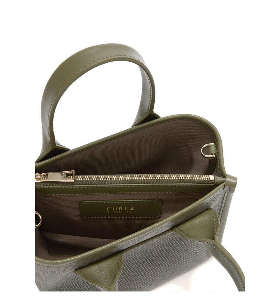 Divide It Mini Tote - Avocado Green