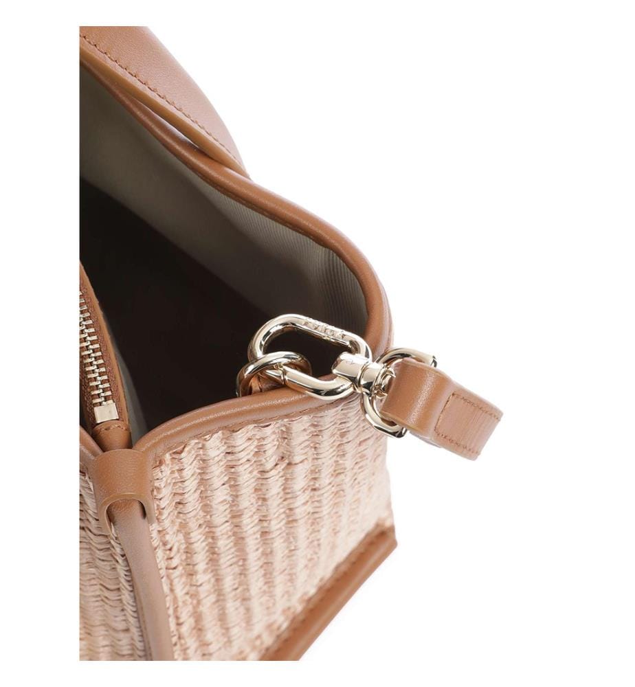 Mini cabas Divide It - Naturel et Tabac