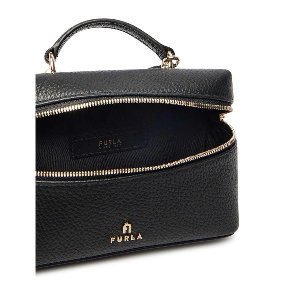 Sac bandoulière Camelia Micro - Noir