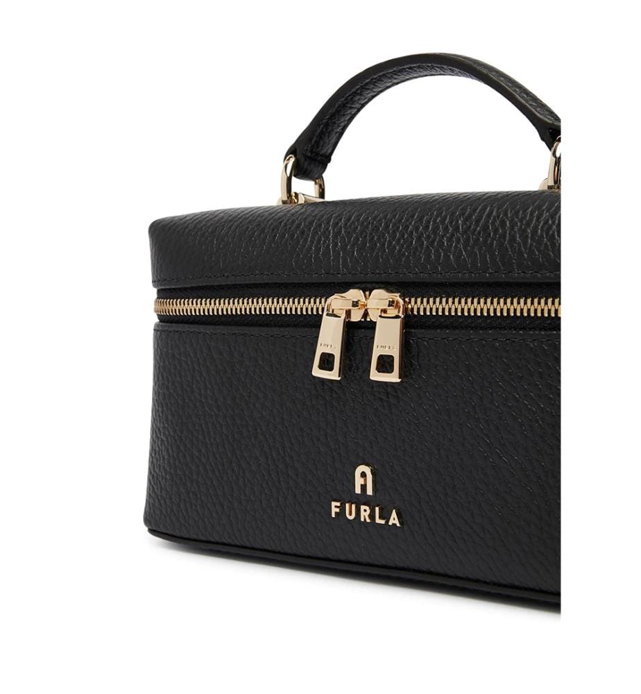 Sac bandoulière Camelia Micro - Noir