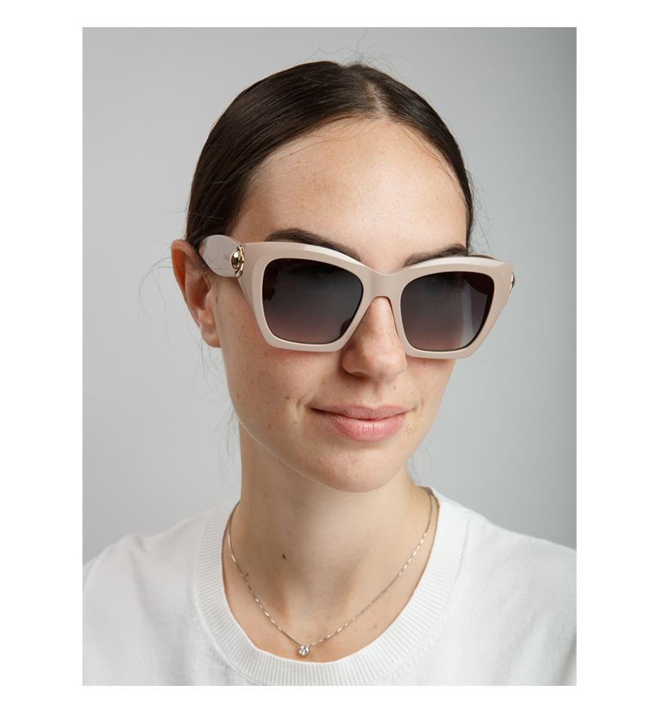 Lunettes de soleil - Glossy Beige