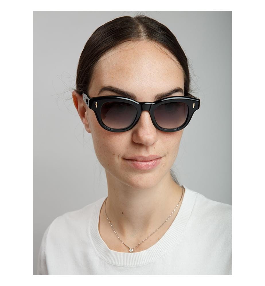 Lunettes de soleil - Noir brillant