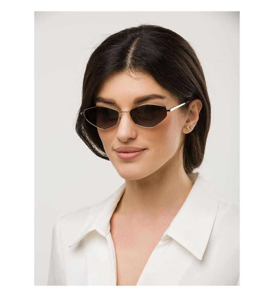 Lunettes de soleil - or rose brillant