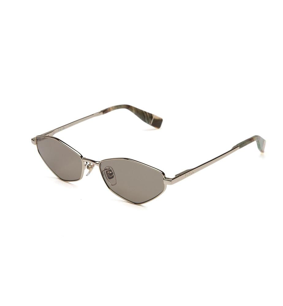 Lunettes de soleil - Light Gold & Green