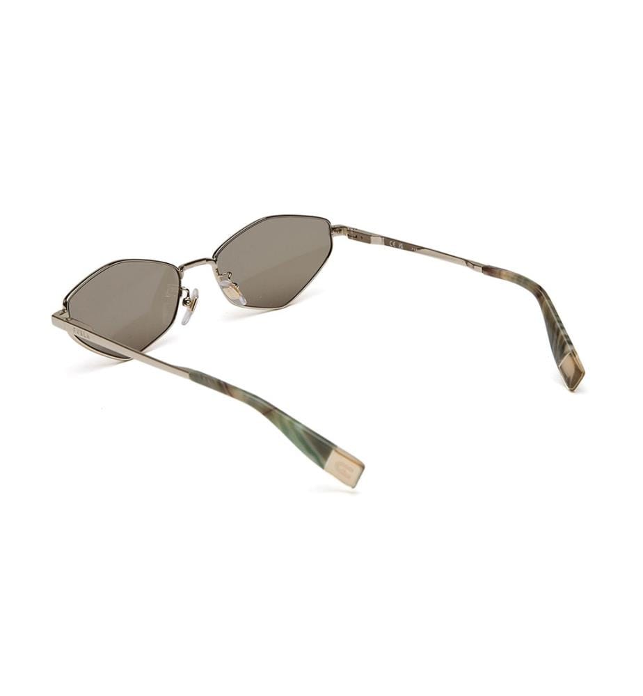 Lunettes de soleil - Light Gold & Green