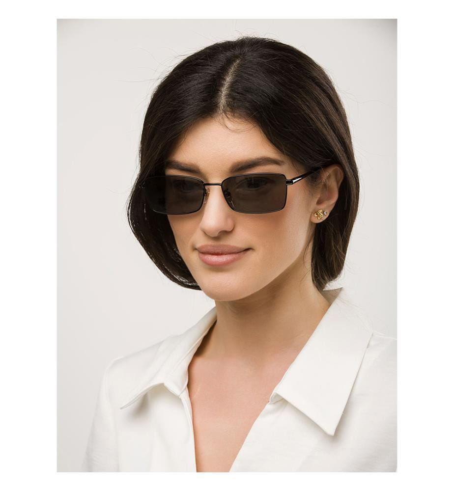 Lunettes de soleil - Noir & Gris & Vert