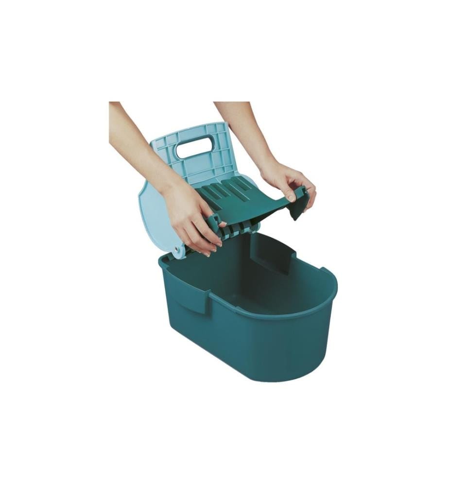 LEIFHEIT - Wischtuchpresse Profi Compact 8 l, Türkis