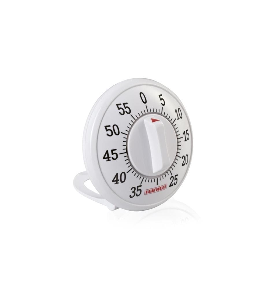 LEIFHEIT - Minuteur de cuisine ComfortLine Blanc