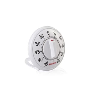 LEIFHEIT - Minuteur de cuisine ComfortLine Blanc