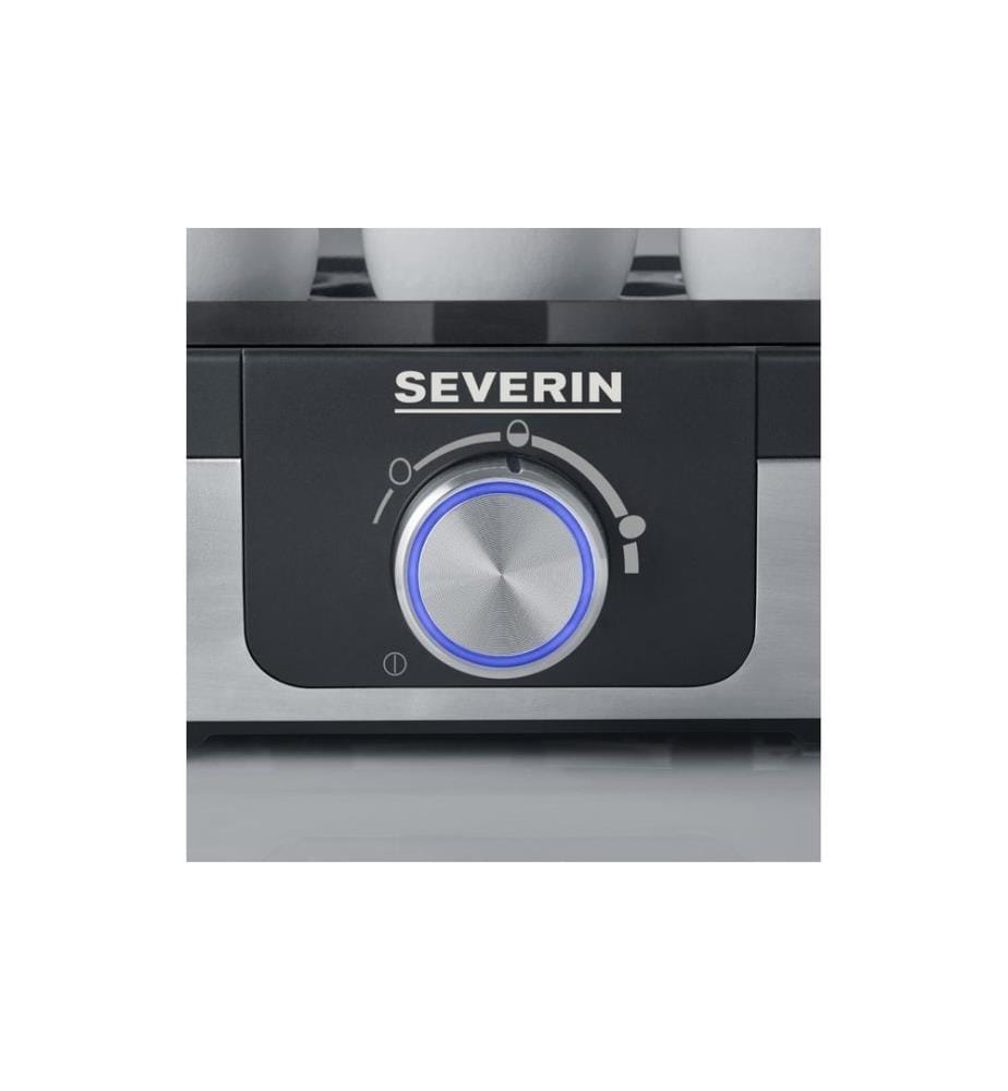 SEVERIN - Cuiseur à oeufs EK 3167, Noir/Argenté