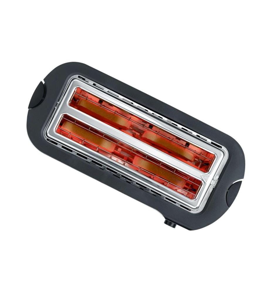 SEVERIN - Grille-pain AT 2590 Noir/Argenté
