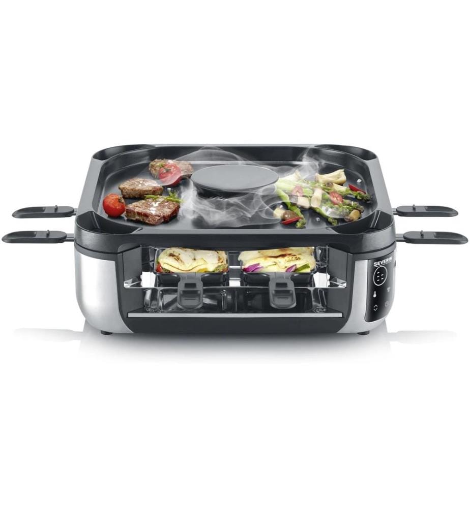 SEVERIN - Grill à raclette RG 2379 Smokeless 8 personnes