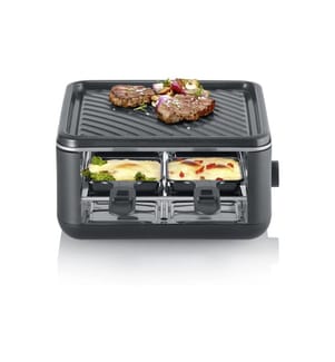 SEVERIN - Racletteofen Black Line Lite Mini RG 2360 4 Personen
