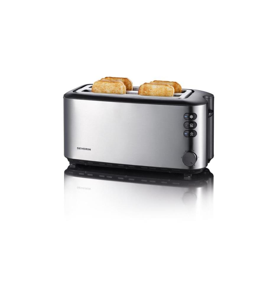 SEVERIN - Grille-pain Fente longue automatique 2509 Noir/Argenté