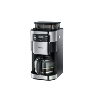 SEVERIN - Filterkaffeemaschine KA 4810 Schwarz/Silber